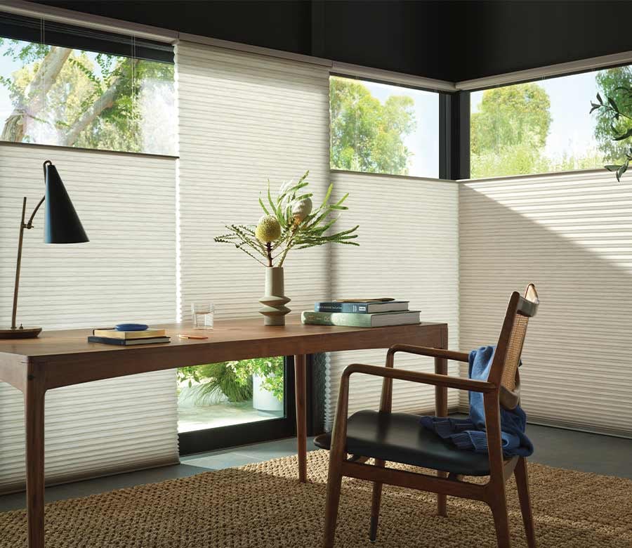 Duette honeycomb cellular shades