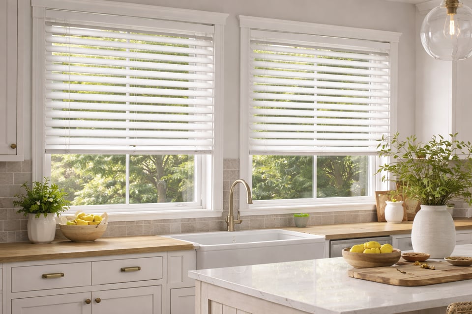 EverWood faux wood blinds