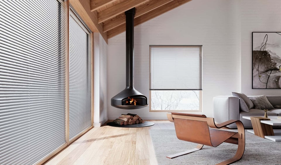 Modern Precious Metals aluminum blinds